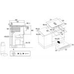 Anafe de inducción Nodor 4 zonas flex c/extractor integrado de 77 cm - Image 8