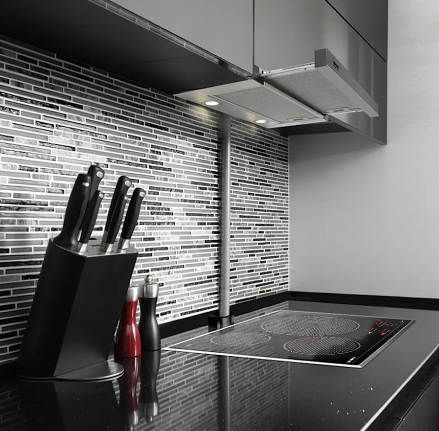 Campana Nodor empotrable bajo alacena extensible 60cm
