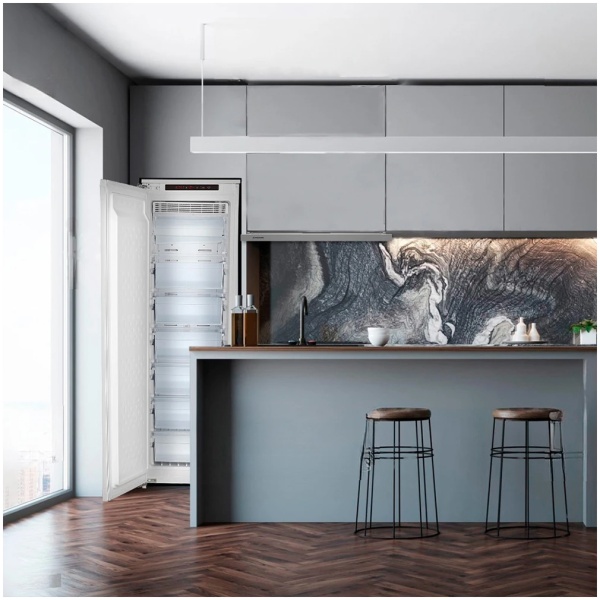 Freezer panelable 60 cm