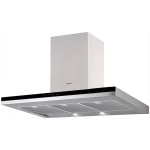 Campana Nodor de pared inox y negro de 90 cm - Image 2
