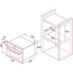 PREVENTA - (CONSULTAR) Horno Nodor multifunción combi con microondas 45cm 40L - Image 10
