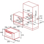 Horno multifunción eléctrico de 90cm y 90 l - Image 3