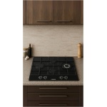 Anafe Nodor a Gas de vidrio templado negro 4 zonas 60 cm