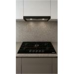 Anafe Nodor a Gas de vidrio templado negro 5 zonas 90 cm - Image 3